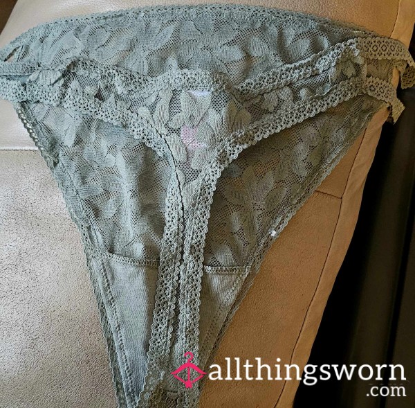 Light Green Thong -SOLD