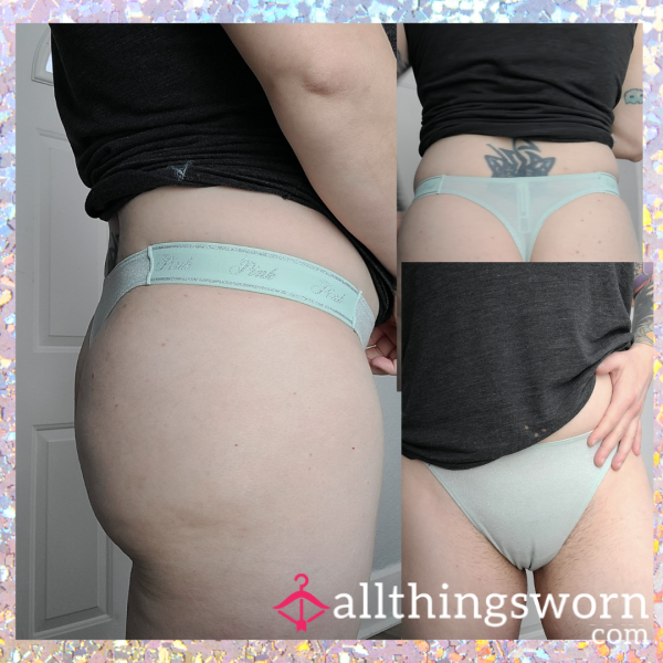 💚 Light Green VS Thick Band, Sport/Shine Strap Thong