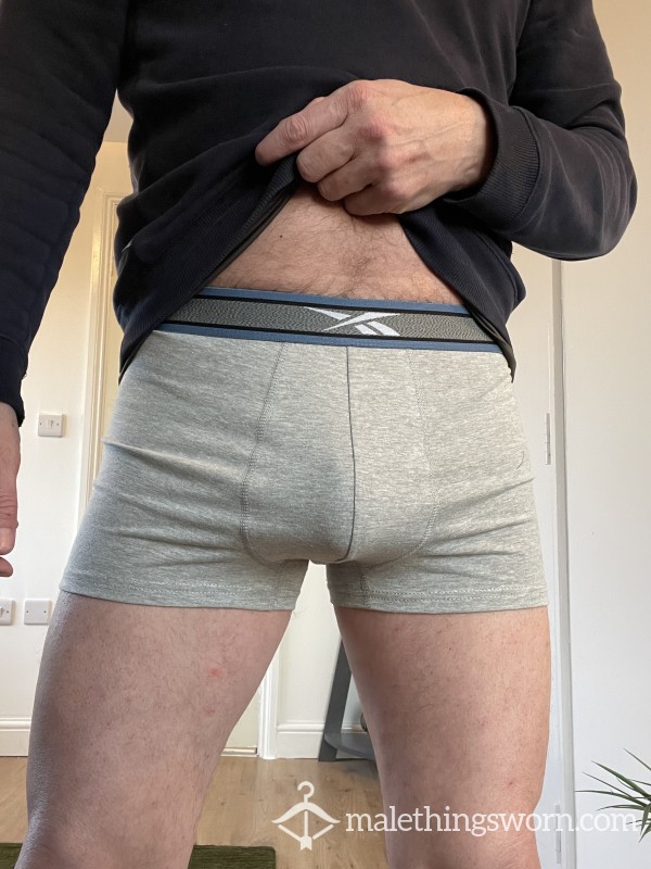 Light Grey Reebok Boxers