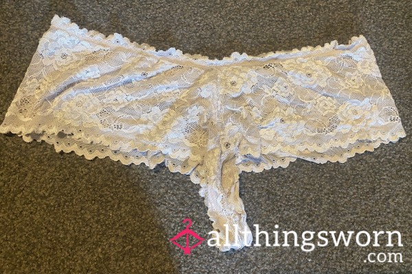 Light Lacy Brazilian Panties