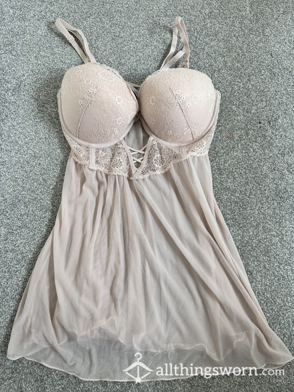 Light Pink Babydoll Lingerie