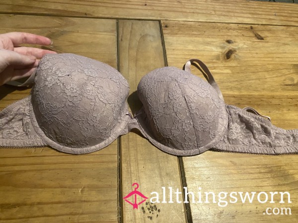 Light Pink Lace Bra