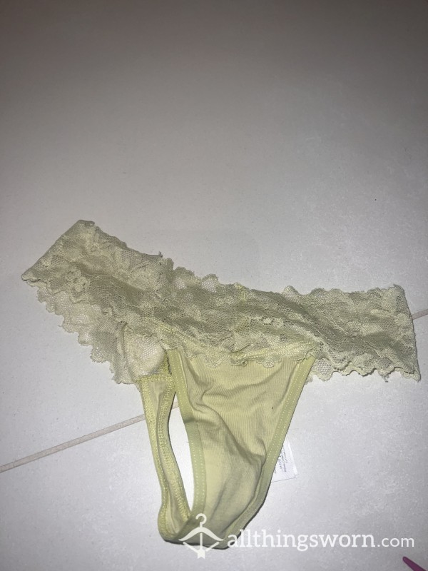 Like Green Lace Thong