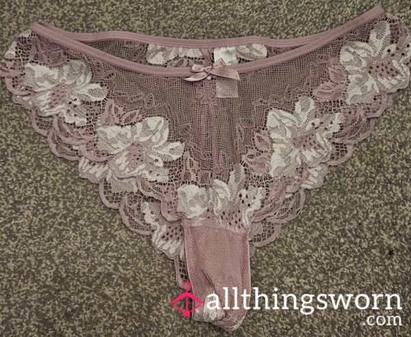 Lilac Lace Panties