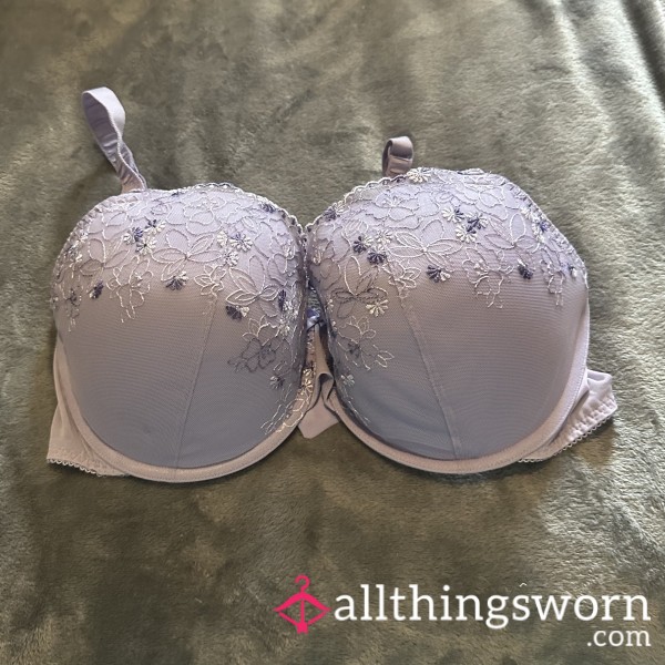 Lilac Lacey Bra - UK Size 40D - SSBBW