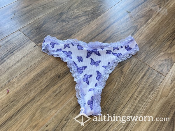 Lilac Lavender Bu*terfly Panties🦋💜