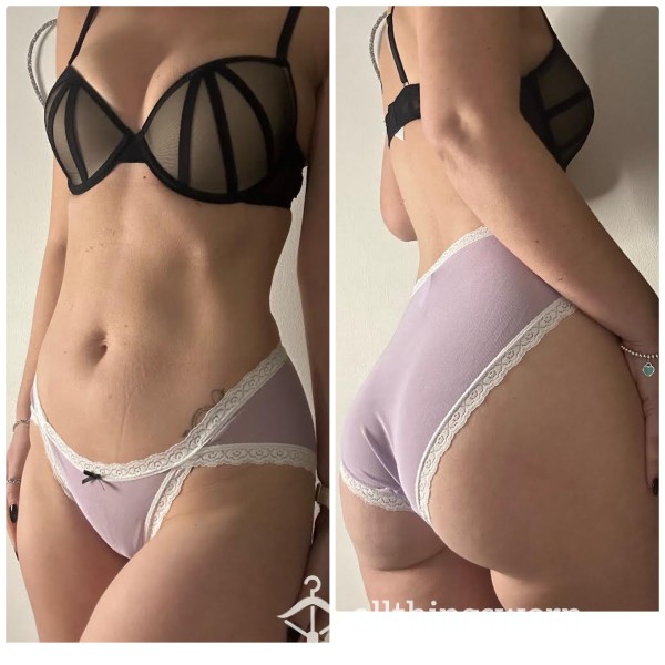 Lilac Soft Mesh Panty