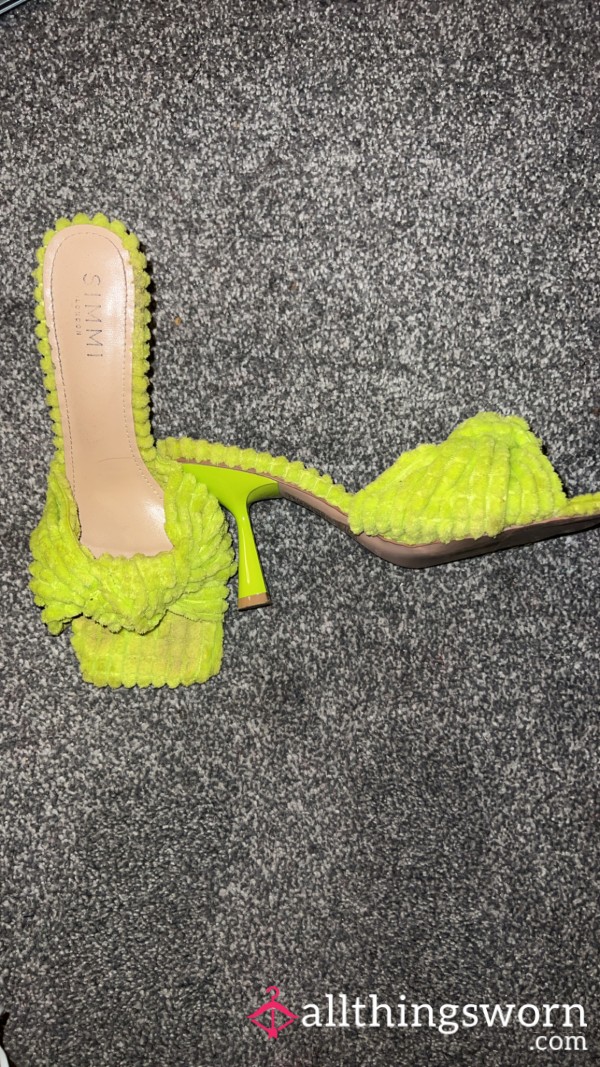 Lime Green Heels