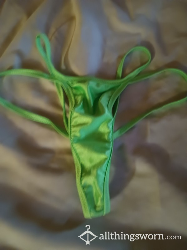 Lime Green Thong