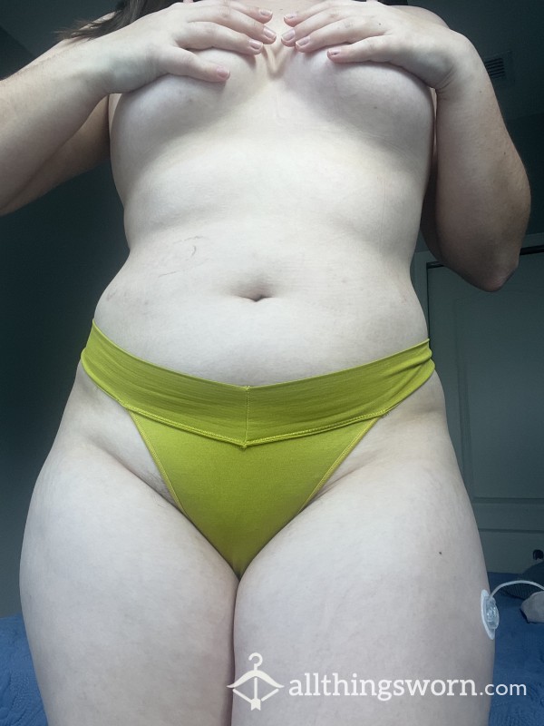 Lime Green Thong