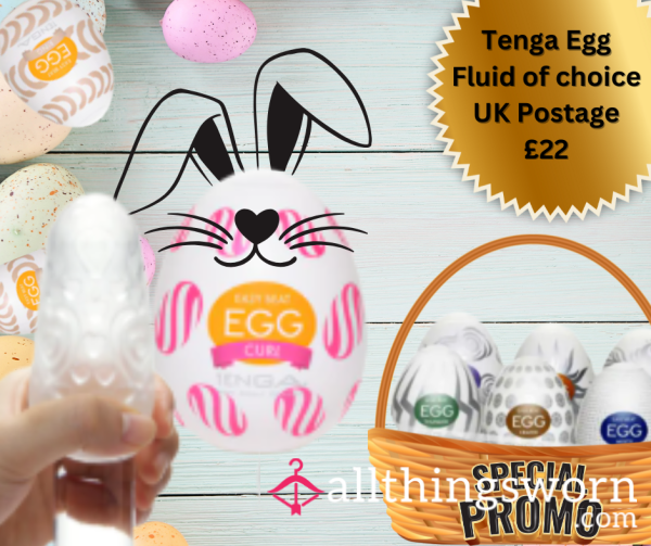 LIMITED OFFER Tenga Egg With Fluid Of Your Choice And Pu**y Pop.