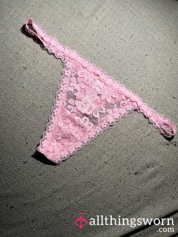 Lingerie Pink Thong