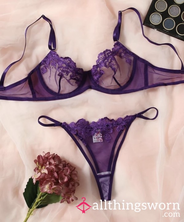 Glam Lingerie Set - Worn 24hrs