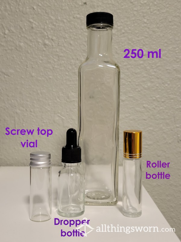 Liquids In Vials, Bottles - Bath Water, Sp*t, Etc