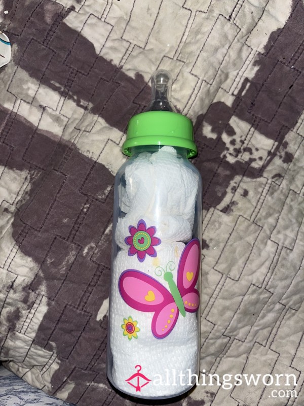 Little’s Green Milk Bottle