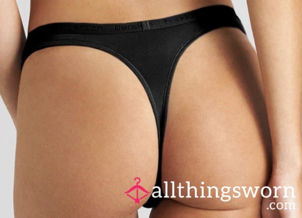 Little Black...thongs