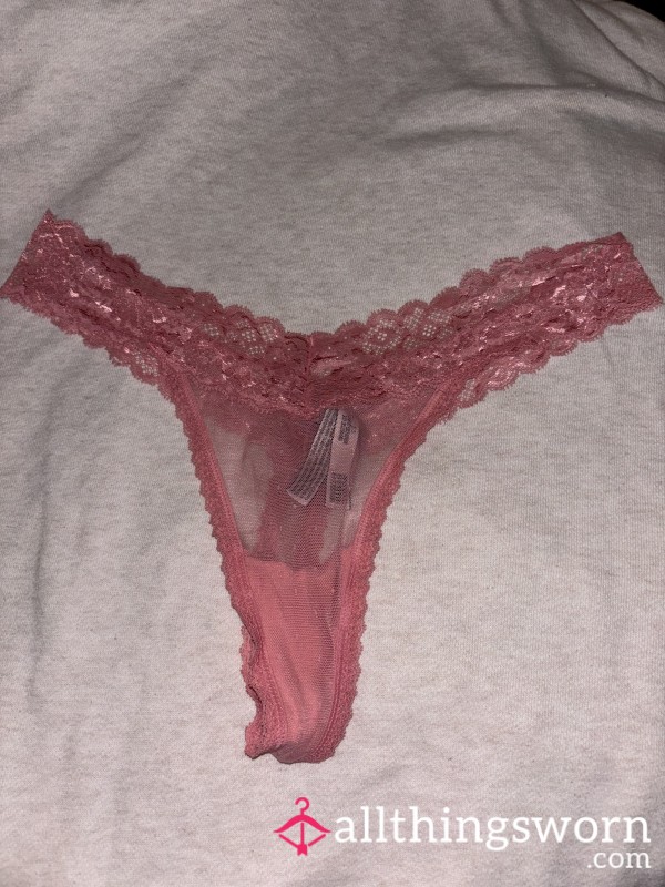 Little Pink Thong Size L