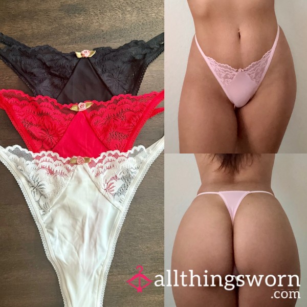 Pretty Little Thong (White Available)