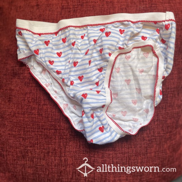 Little Red Heart Knickers