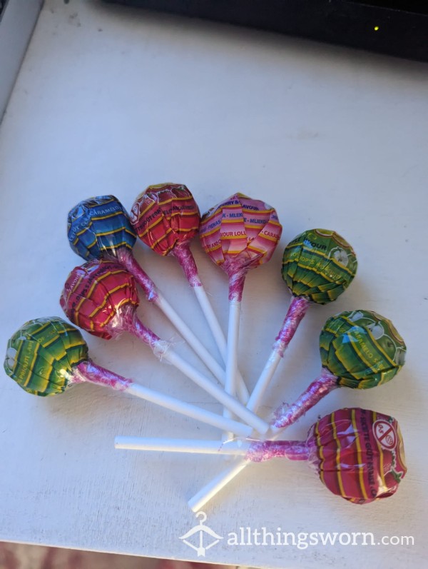 🍭🍭🍭Lollipops With My Pu**y Juice 🍭🍭🍭 Naughty Clips With Your Lollipop Of Choice Being Used To Pleasure Myself 🥵🥵 Will Be Sent To You So You Can Enjoy Me Too 💦💦😜😜