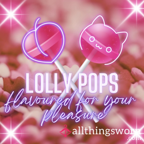 Lolly Pop 🤭 Flavoured For Your Pleasure 😉 Free Uk Tracked Postage 🖤