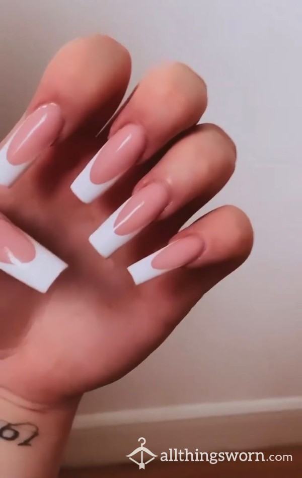 Long Acrylic Nails