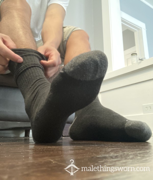 Long Black Socks