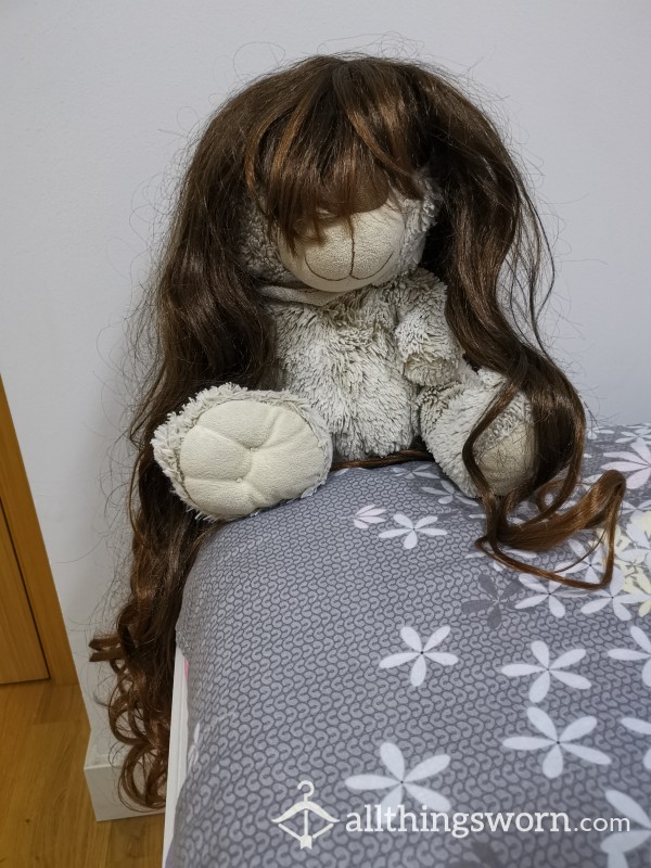 Long Brown Curly Hair Wig