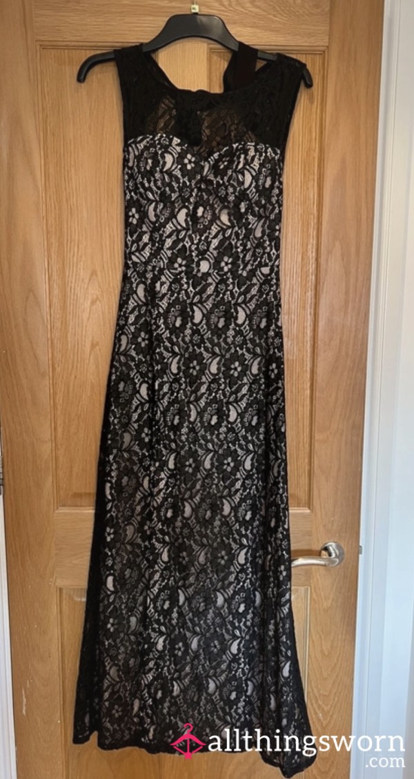 Long C*cktail Well Worn Dress