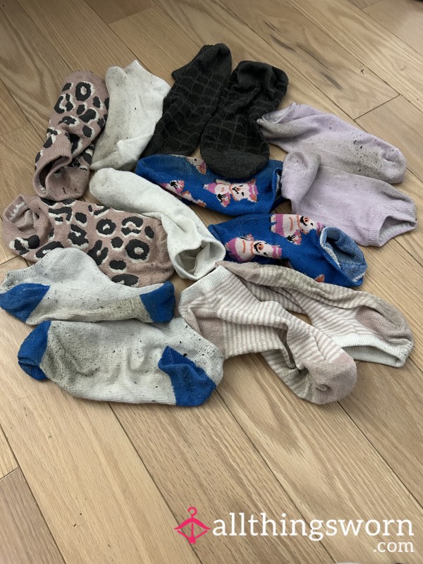 Lot Of Used Socks