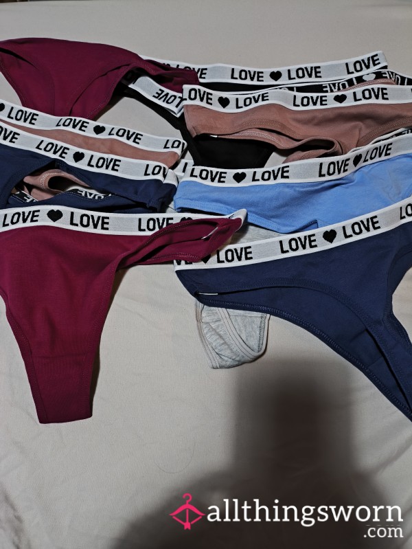 Lots Of Cute Thongs NOW £7