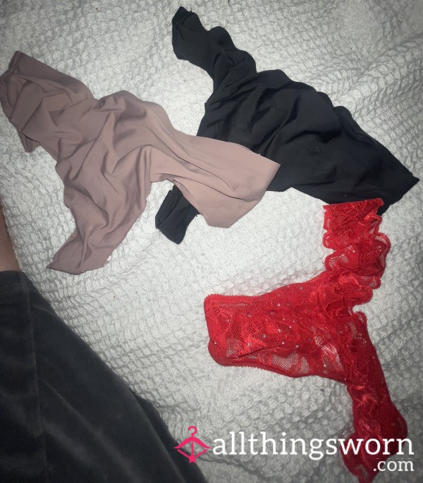 Lots Of Dirty Well-worn Panties- Add Any Customs You Like For Free!