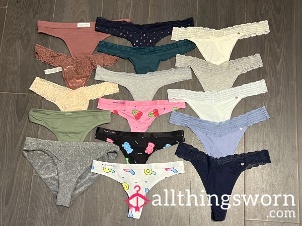 Lots Of Thong! Lots Of Sizes! Lots Of Brand! Lost Of Colour!