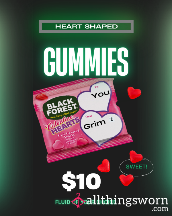 Love Bites: Heart-Shaped Gummies For The Adventurous!