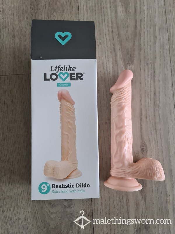 LoveHoney Lifelike Lover 9inch Realistic Di**o