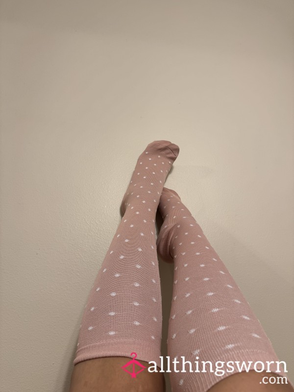 Pink Nurses Stockings