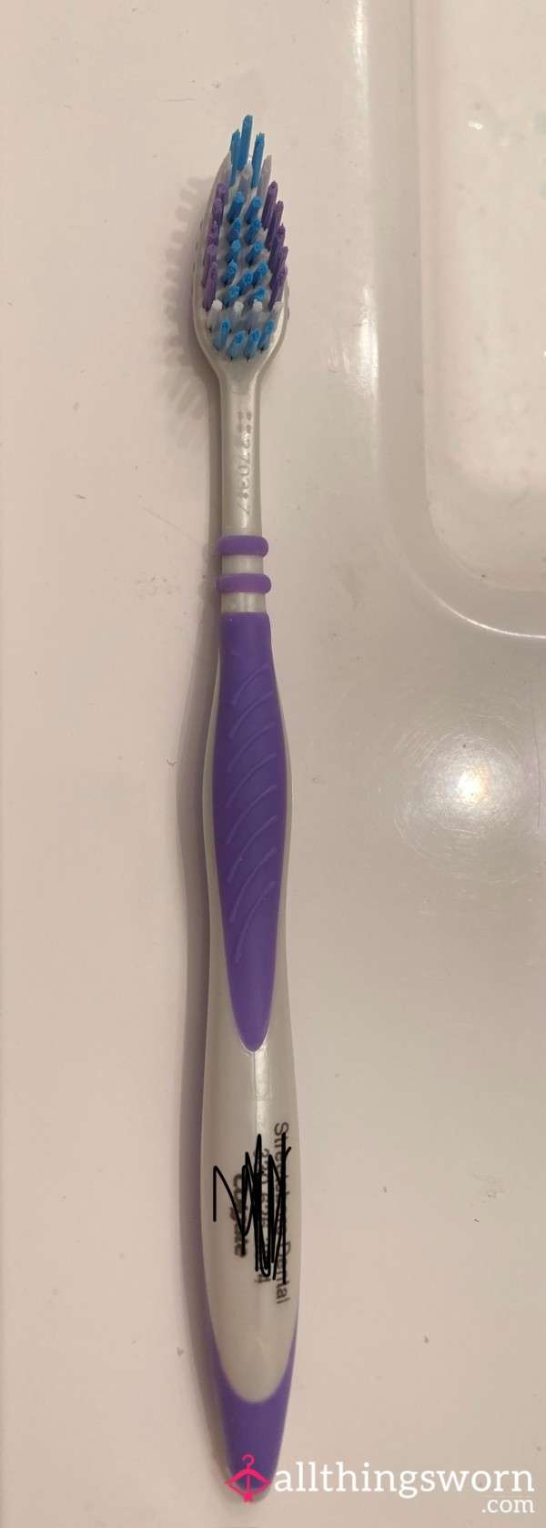 Old Purple Toothbrush