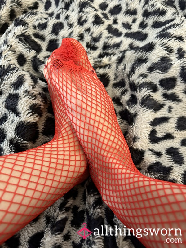 Loving My Red Fishnets