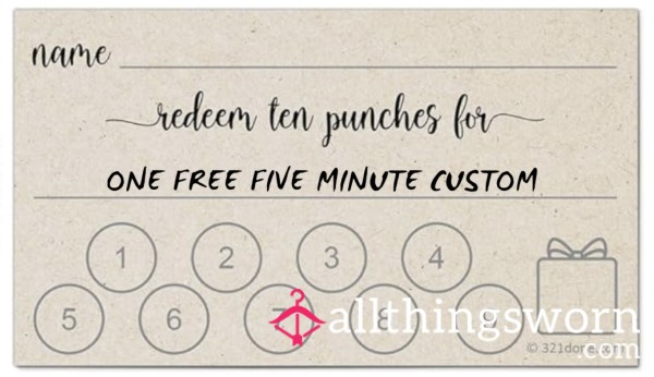 LOYALTY CARD