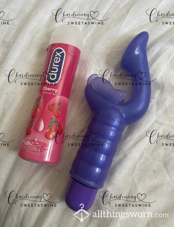 💜Used Lovehoney G-Kiss Fluttering Clitor*l & G-Spot Vibrator🦋