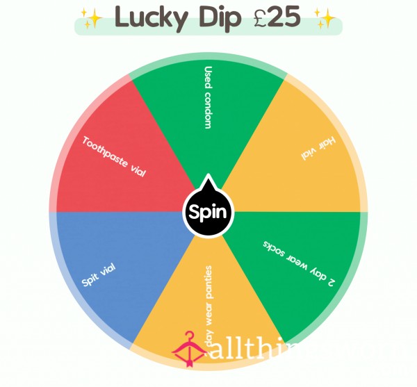 Lucky Dip Spin The Wheel ✨