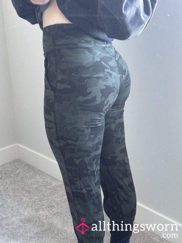 Lululemon Camo Joggers - 3 Day Wear