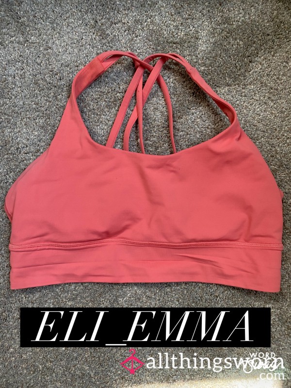 Lululemon Sweaty Sports Bra