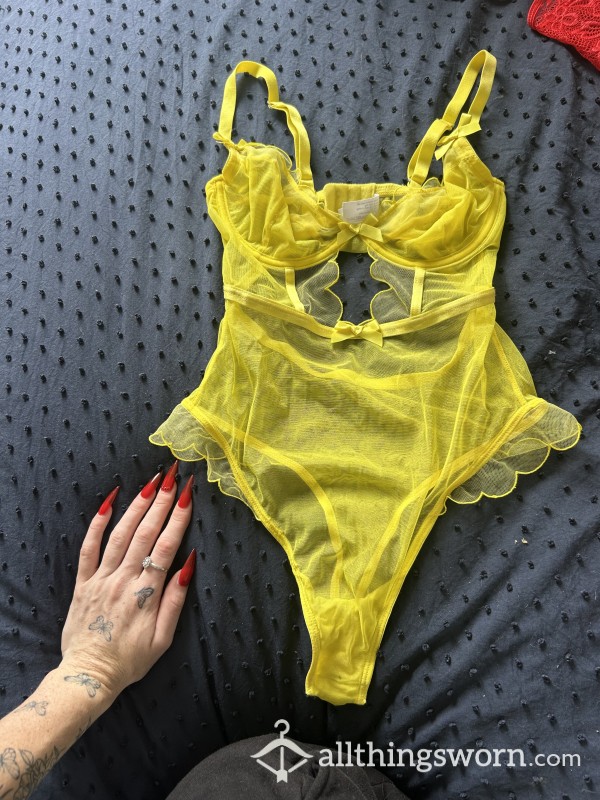 Lustful Lemon Coloured One Piece