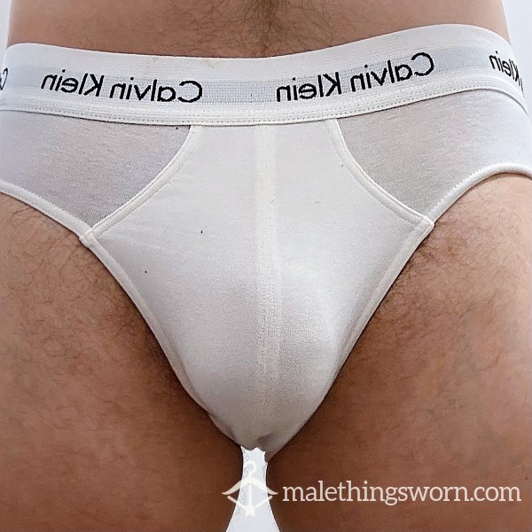 CALVIN KLEIN BRIEFS WHITE