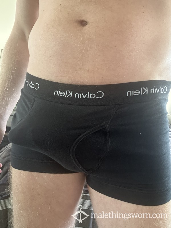 M Ck Black Boxer Briefs