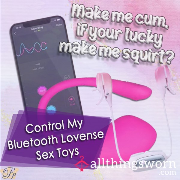 Make Me C*m! Control My Toys ! Pu**y & Nipples