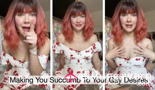 Making You Succ*mb To Your Gay Desires