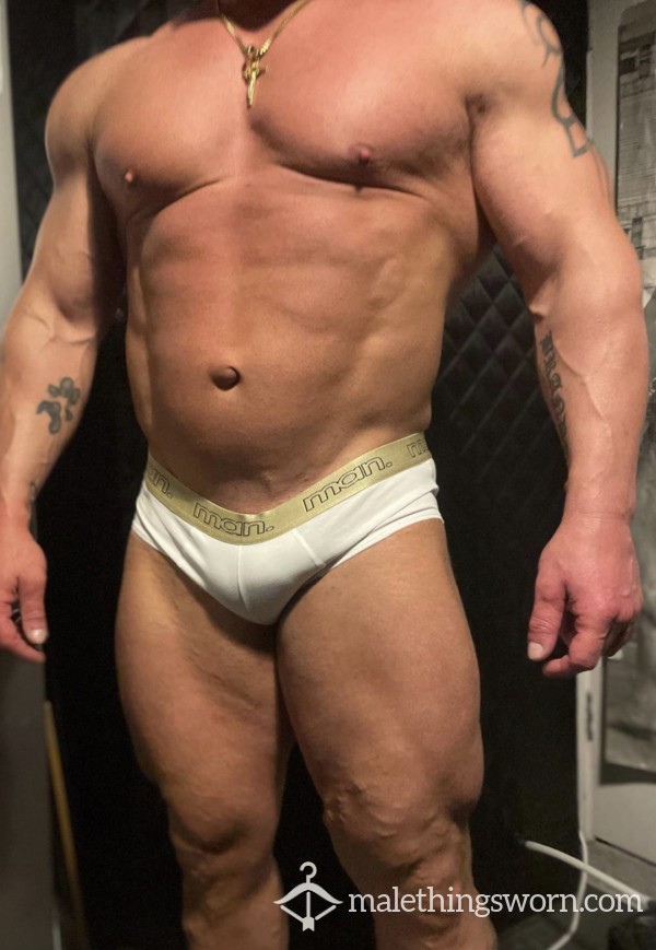 MAN Tight White Briefs