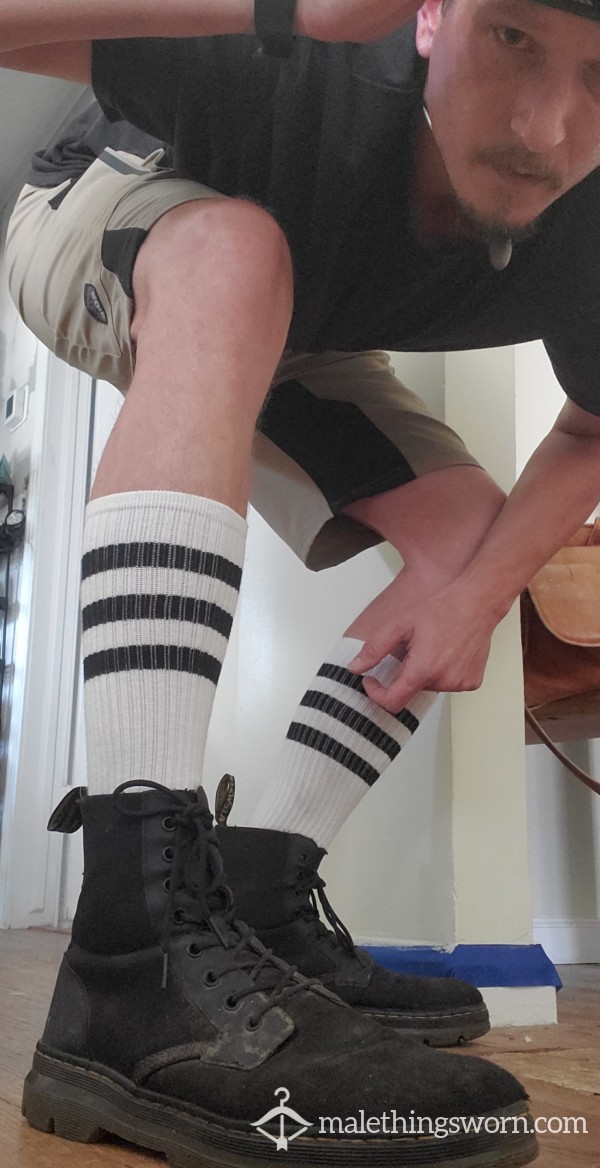 Manly, Vintage Style Tube Socks